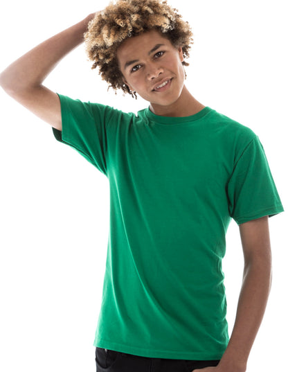 Retro Ring-Spun Crew Neck T-Shirt 2100