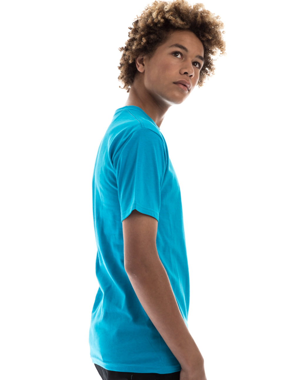 Retro Ring-Spun Crew Neck T-Shirt 2100